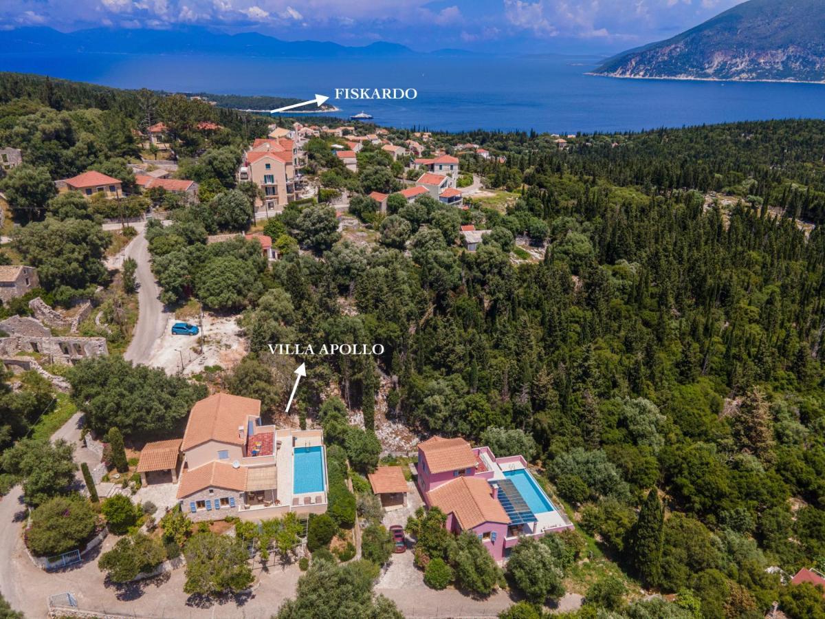 Villa Apollo Up To 8Px, Private Pool Fiskardo Exterior foto