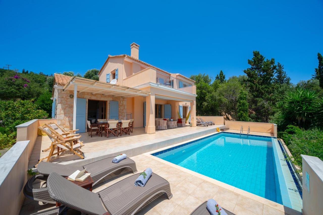 Villa Apollo Up To 8Px, Private Pool Fiskardo Exterior foto
