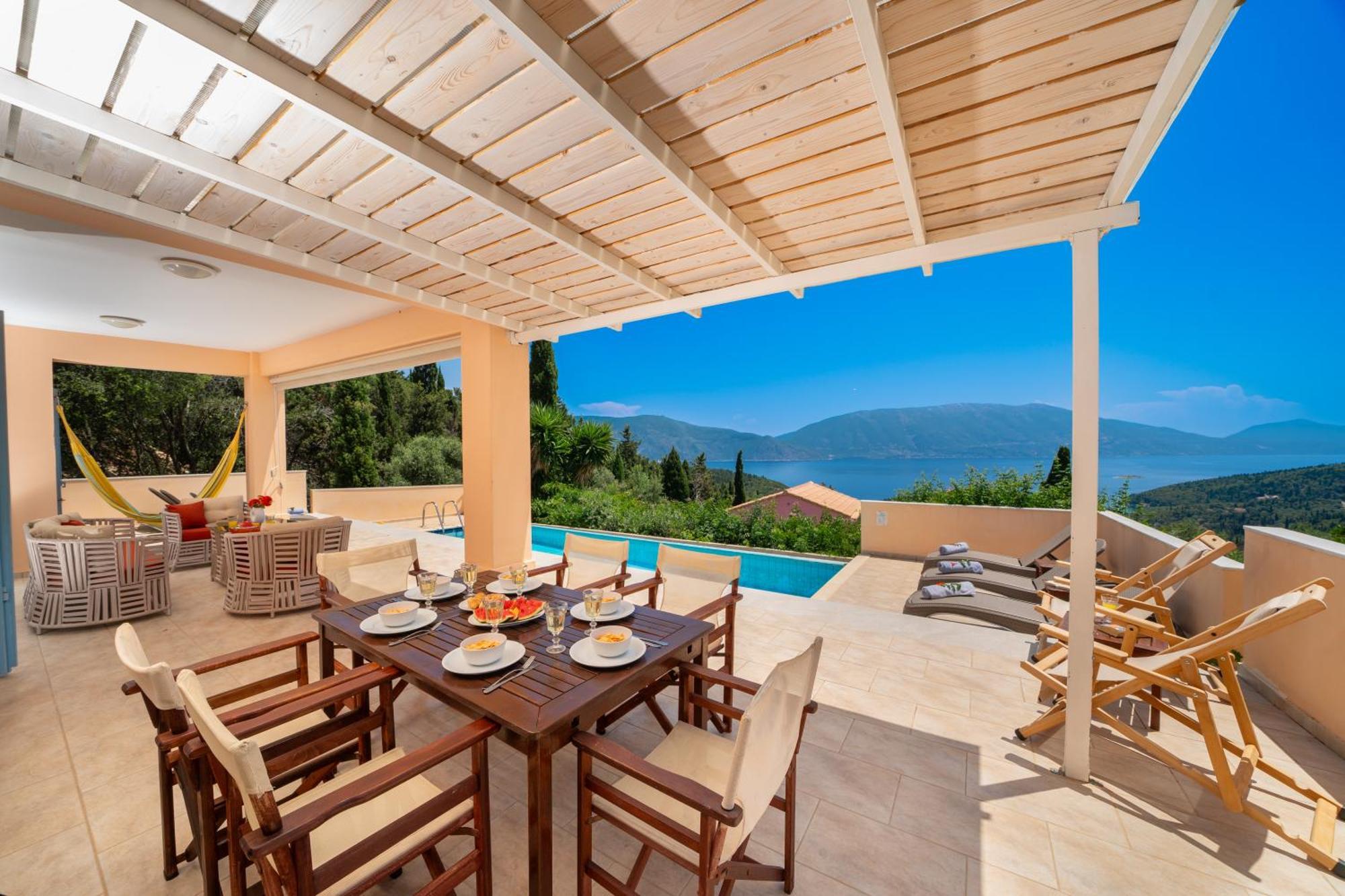 Villa Apollo Up To 8Px, Private Pool Fiskardo Exterior foto