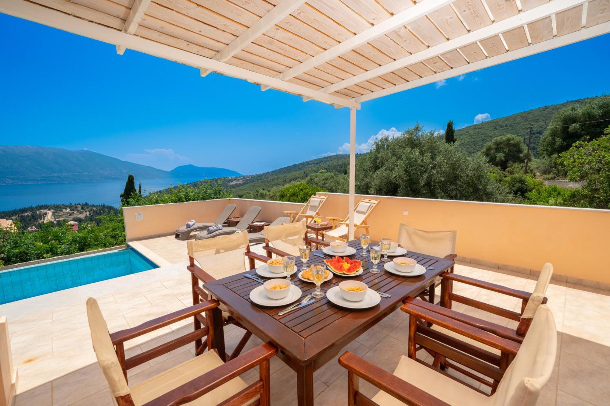 Villa Apollo Up To 8Px, Private Pool Fiskardo Exterior foto