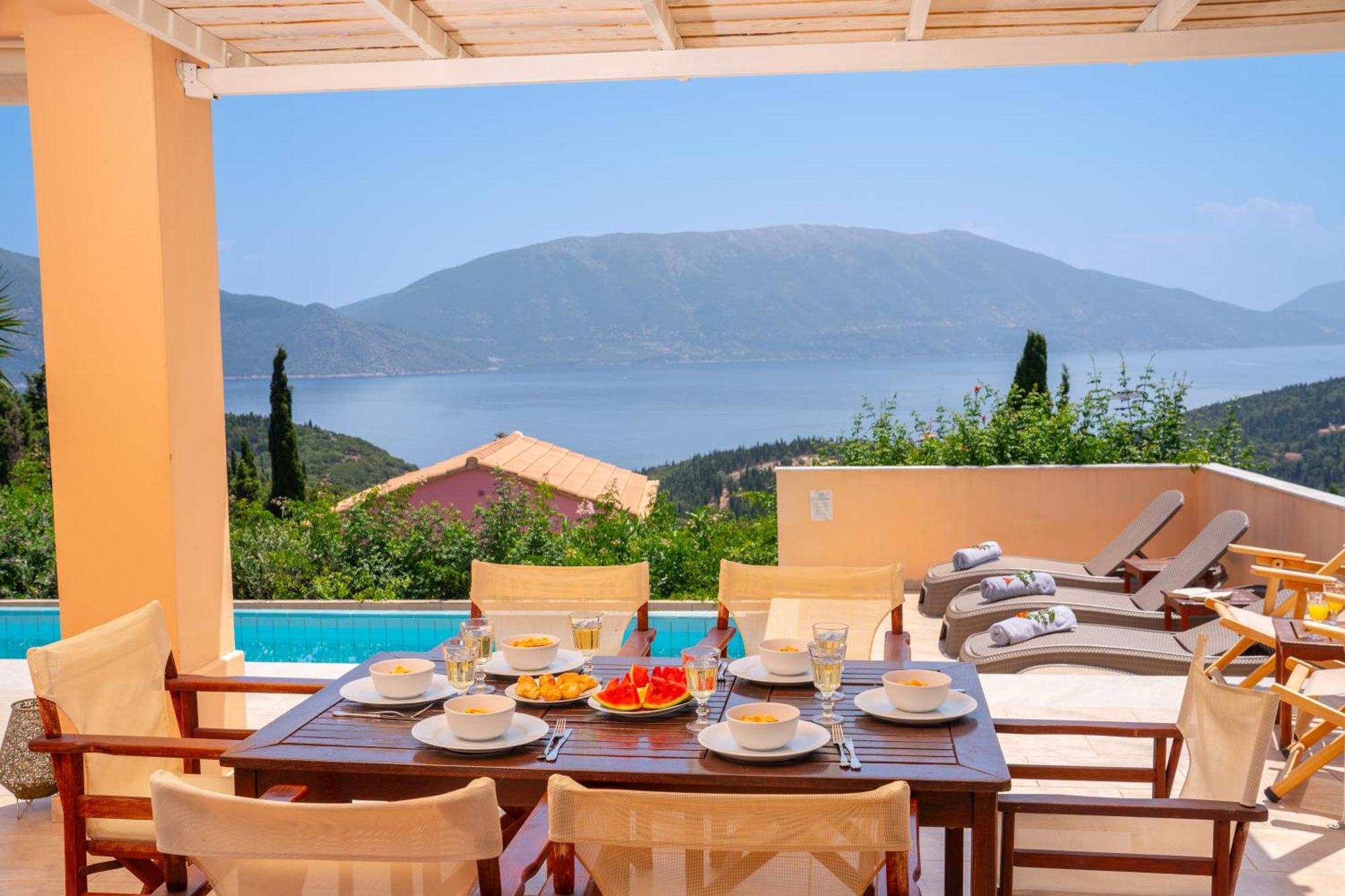 Villa Apollo Up To 8Px, Private Pool Fiskardo Exterior foto